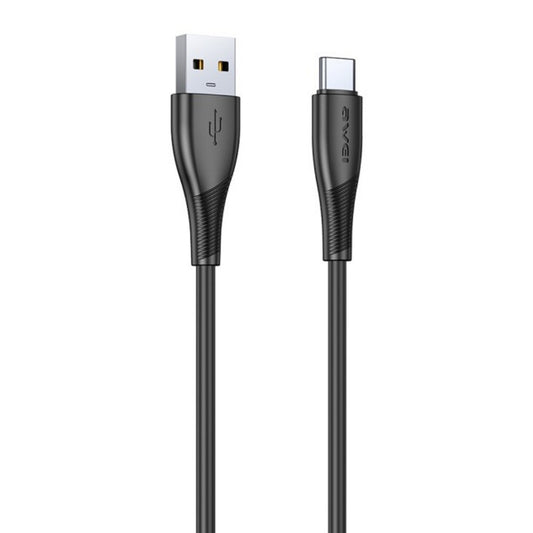 USB kabelis Awei CL-182T USB to USB-C 1.0m juodas Default Title