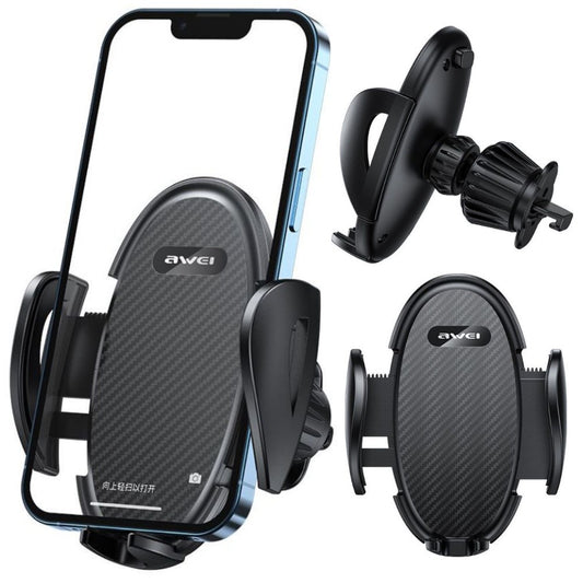 Automobilinis telefono laikiklis Awei X38 (air vent) juodas Default Title