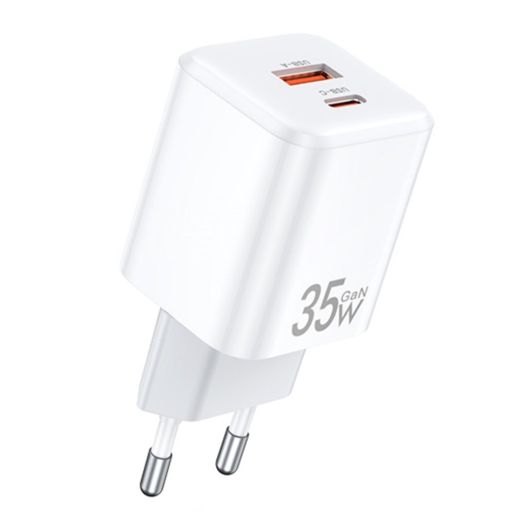 Įkroviklis Awei PD66-EU GaN 35W USB-A/USB-C baltas Default Title