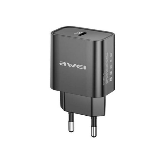 Įkroviklis Awei PD61-EU 20W USB-C juodas Default Title
