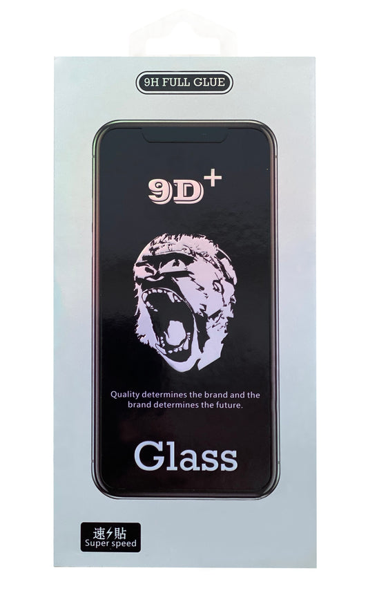 LCD apsauginis stikliukas 9D Gorilla Apple iPhone 16 juodas Ekrano apsaugos - Default Title  