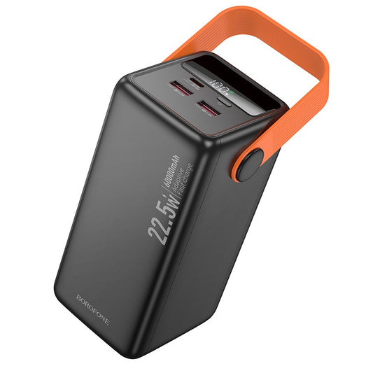 Išorinė baterija Power Bank Borofone BJ66B 22.5W+PD20W 60000mAh juoda Default Title