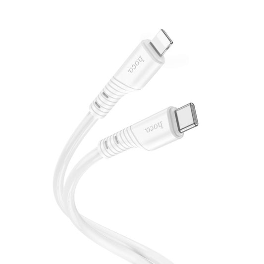 USB kabelis Hoco X97 USB-C to Lightning 1.0m baltas Default Title