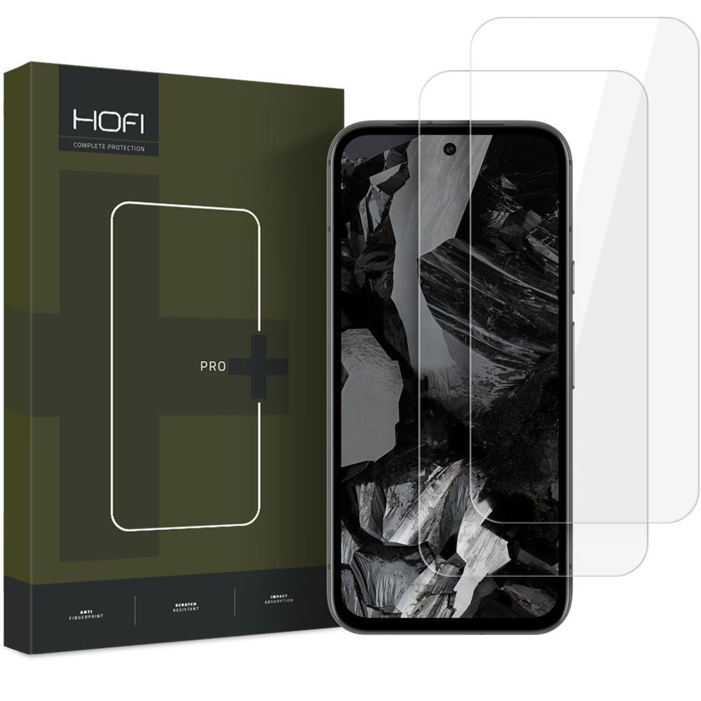 LCD apsauginis stikliukas Hofi Glass Pro+ 2-Pack Google Pixel 9 Pro XL Ekrano apsaugos -   