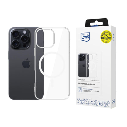 Dėklas 3mk Clear MagCase Apple iPhone 16 Pro Max Default Title