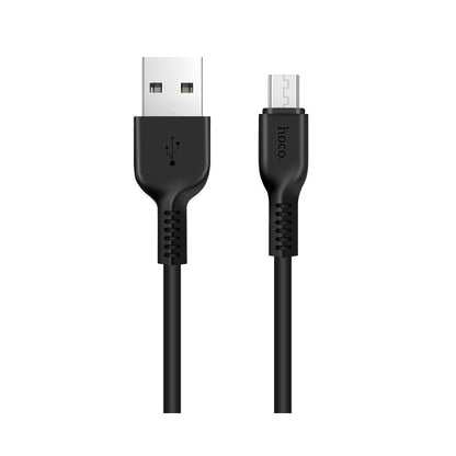 USB kabelis Hoco X20 USB-A to MicroUSB 2.0m juodas Default Title