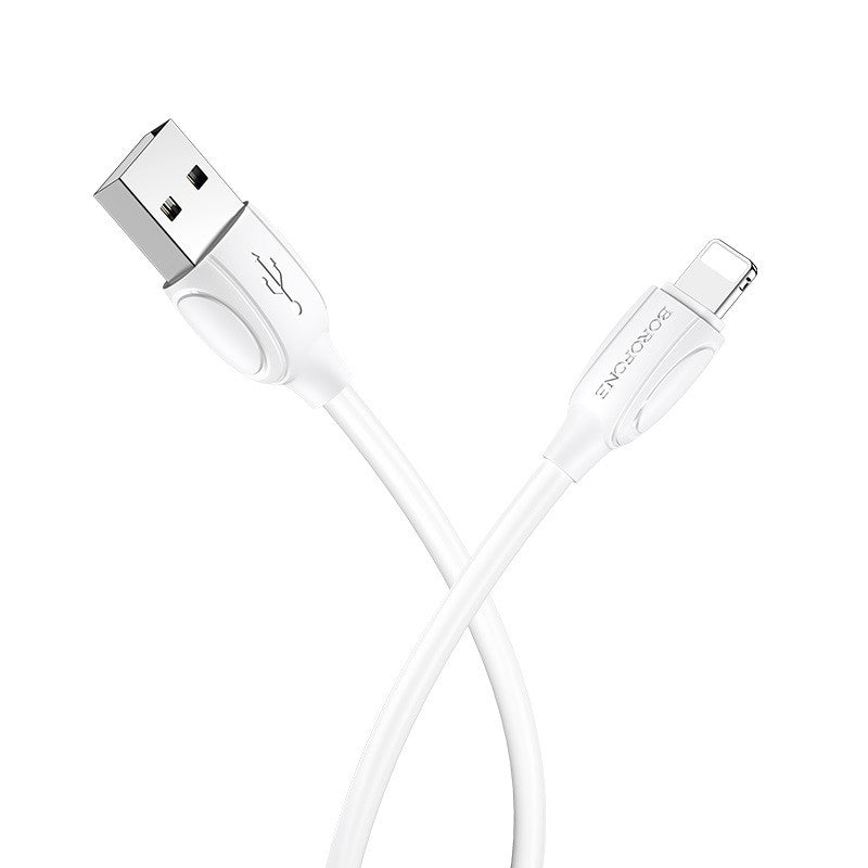 USB kabelis Borofone BX19 USB-A to Lightning 1.0m baltas Default Title