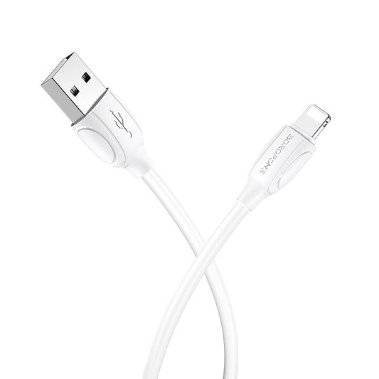 USB kabelis Borofone BX19 USB-A to Lightning 1.0m baltas Default Title
