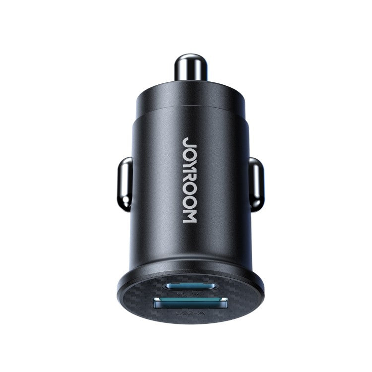 Automobilinis įkroviklis Joyroom JR-CCN16 USB-A/USB-C 15W juodas Default Title