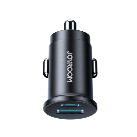 Automobilinis įkroviklis Joyroom JR-CCN16 USB-A/USB-C 15W juodas Default Title