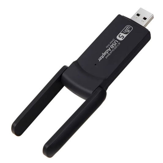 USB Wi-Fi adapteris Reach UWA-1 1300Mbps 802.11ac/a/b/g/n juodas Default Title