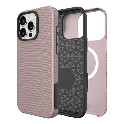 Dėklas Perfectionists Triangle Mag Case Apple iPhone 14 Pro rožinio aukso Default Title