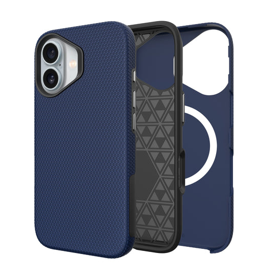 Dėklas Perfectionists Triangle Mag Case Apple iPhone 11 tamsiai mėlynas Default Title