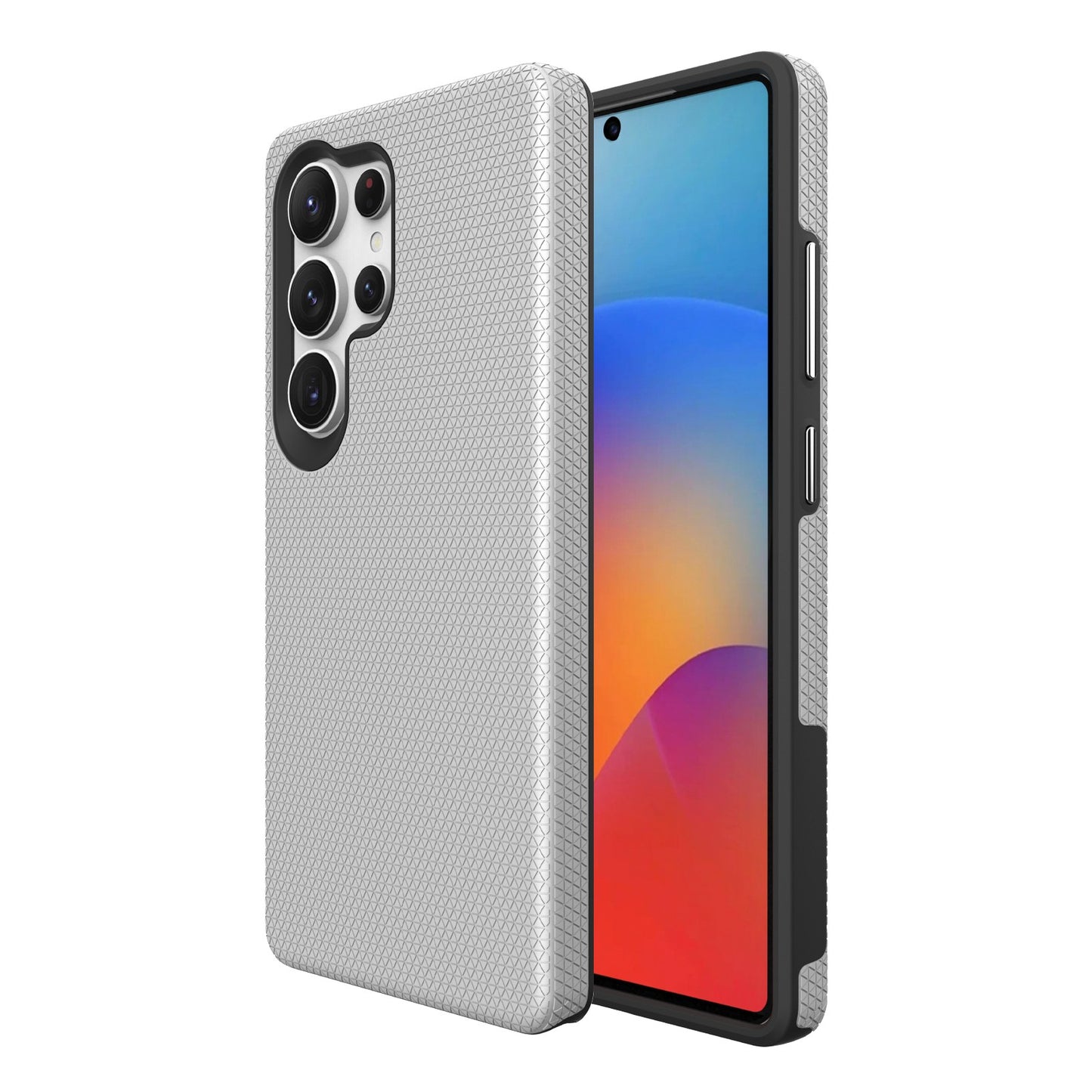 Dėklas Perfectionists Triangle Case Samsung S928 S24 Ultra sidabrinis Default Title