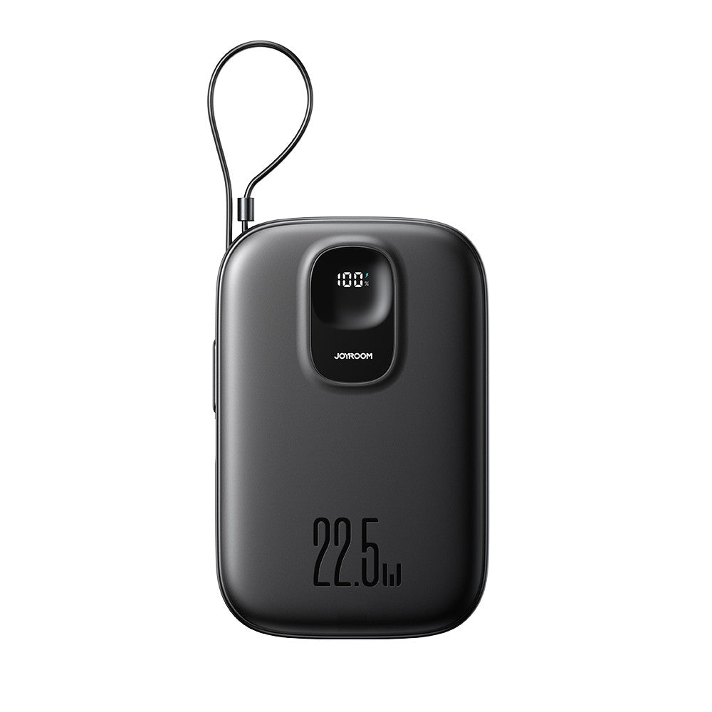 Išorinė baterija Power Bank Joyroom JR-PBF18 22.5W with Lightning cable 10000mAh juoda Default Title