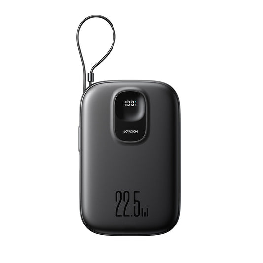 Išorinė baterija Power Bank Joyroom JR-PBF18 22.5W with Lightning cable 10000mAh juoda Default Title