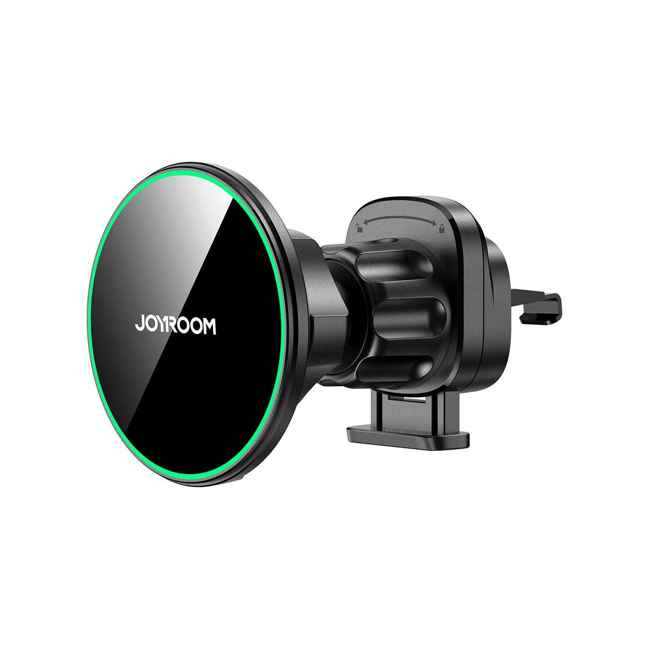 Automobilinis laikiklis-įkroviklis Joyroom JR-ZS412 Qi2 MagSafe 15W juodas Default Title