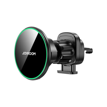 Automobilinis laikiklis-įkroviklis Joyroom JR-ZS412 Qi2 MagSafe 15W juodas Default Title