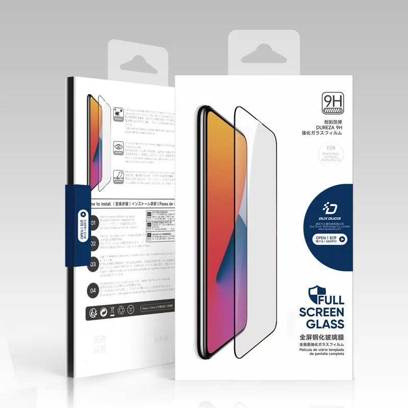 LCD apsauginis stikliukas Dux Ducis CURVED Xiaomi Redmi Note 14 Pro 5G/Note 14 Pro Plus 5G juodas Default Title