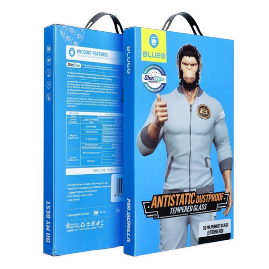 LCD apsauginis stikliukas 5D Mr. Monkey Glass (Strong Lite) Samsung S921 S24 juodas Default Title