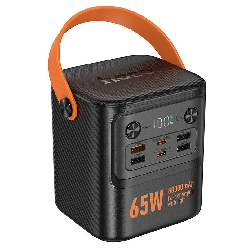 Išorinė baterija Power Bank Hoco J152 Pro PD65W 80000mAh juoda Default Title