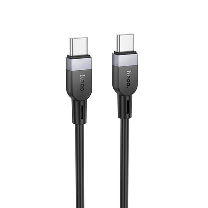 USB kabelis Hoco X109 60W USB-C to USB-C 2.0m juodas Default Title