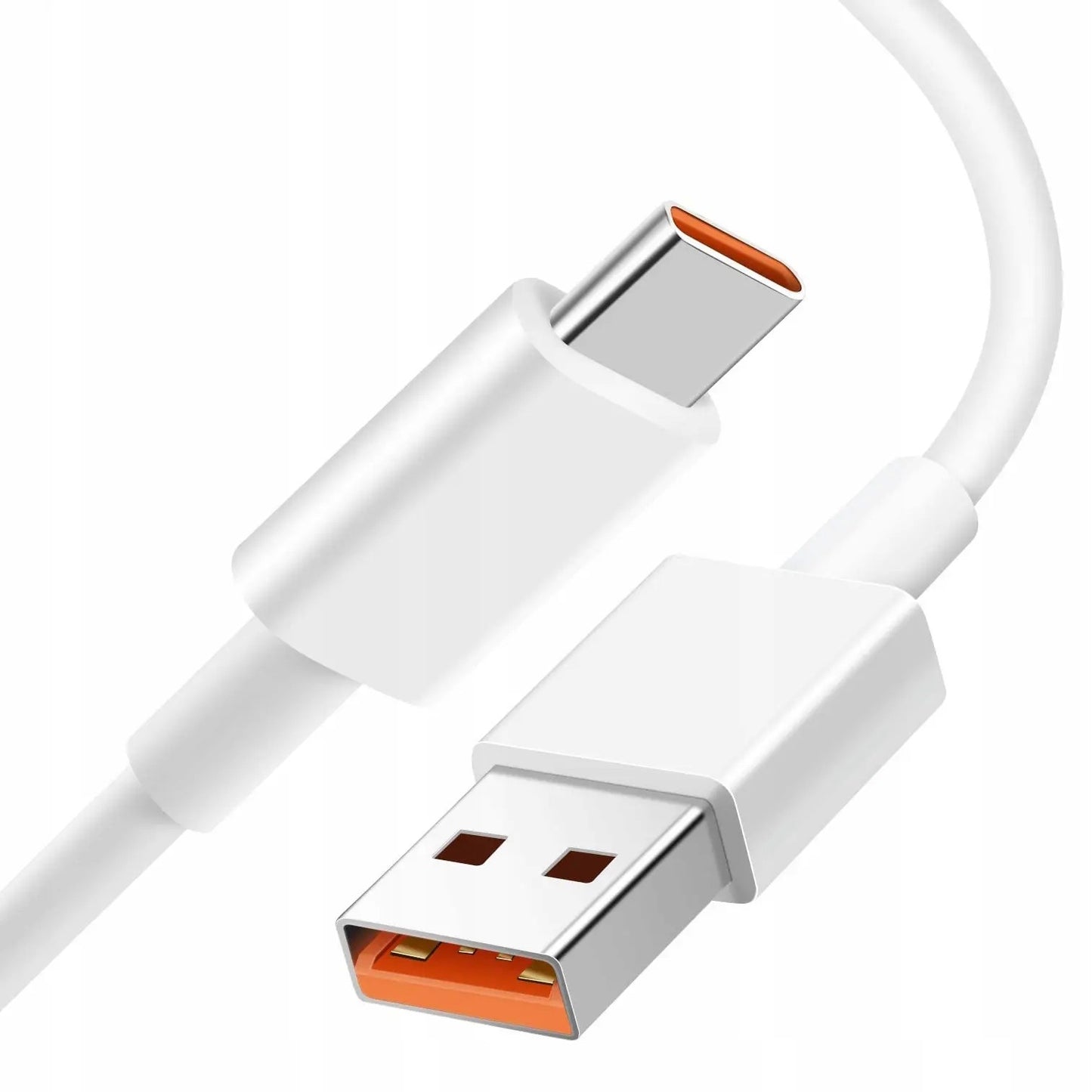 USB kabelis Xiaomi USB-A to USB-C 6A 1.0m baltas Default Title