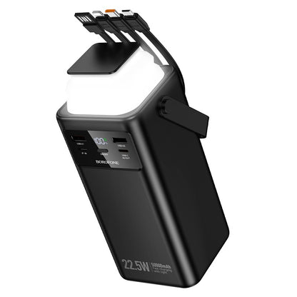 Išorinė baterija Power Bank Borofone BJ65A 22.5W 50000mAh juoda Default Title