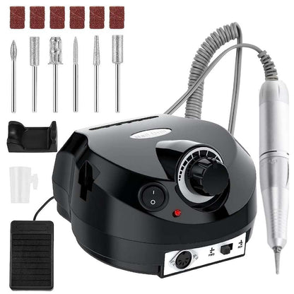 Nagų freza Reach Nails juoda Default Title