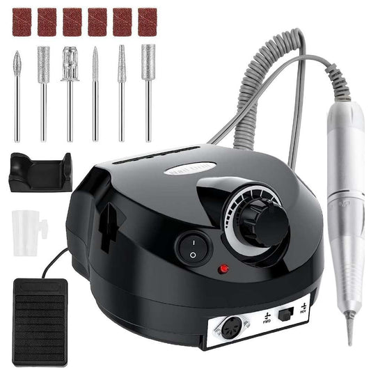 Nagų freza Reach Nails juoda Default Title