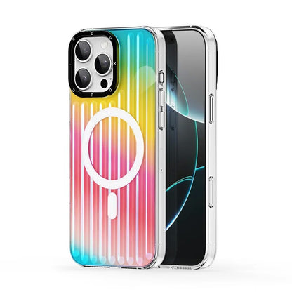 Dėklas Dux Ducis Zest Apple iPhone 16 Pro Max Gradient Rainbow Default Title