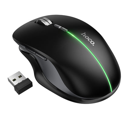 Belaidė pelė Hoco GM40 RGB juoda Default Title