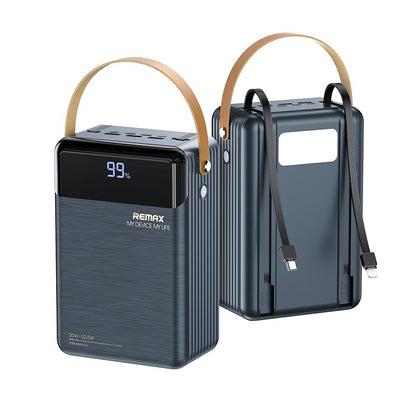 Išorinė baterija Power Bank Remax RPP-566 22.5W 80000mAh pilka Default Title