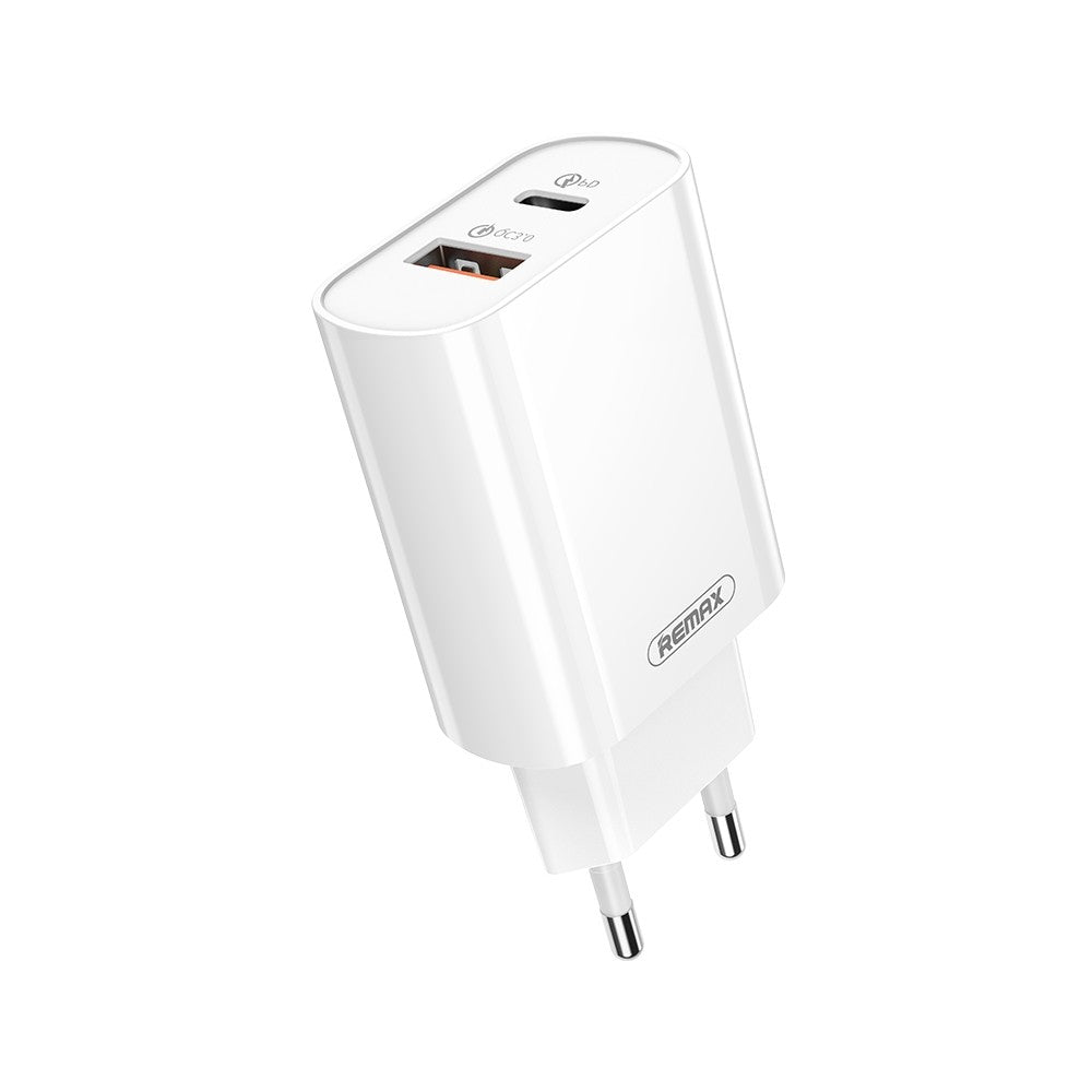 Įkroviklis Remax RP-U37 20W USB-C/USB-A baltas Default Title