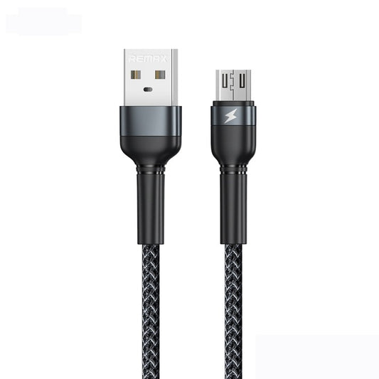 USB kabelis Remax RC-124m USB-A to MicroUSB 1.0m juodas Default Title