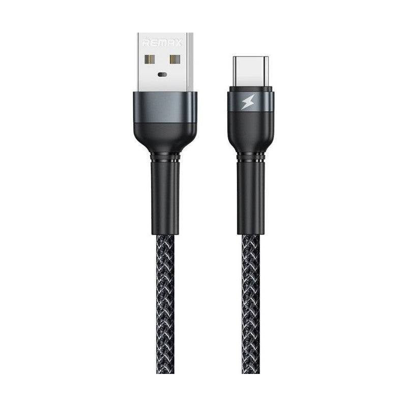 USB kabelis Remax RC-124a USB-A to USB-C 1.0m juodas Default Title