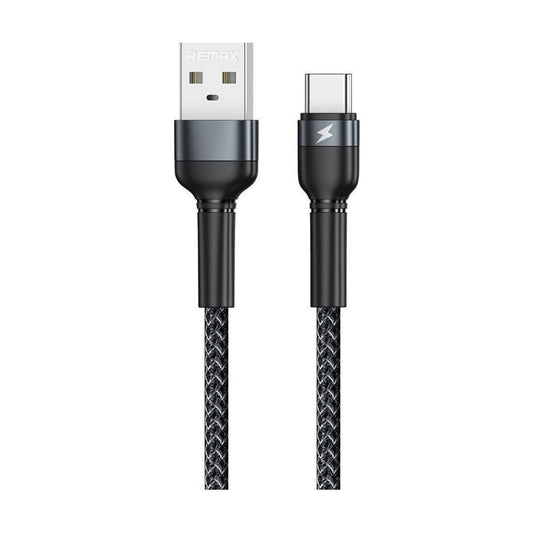 USB kabelis Remax RC-124a USB-A to USB-C 1.0m juodas Default Title