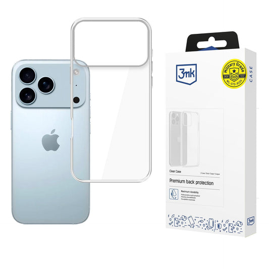Dėklas 3mk Clear Case 1,2mm Apple iPhone 17 Pro Max Default Title