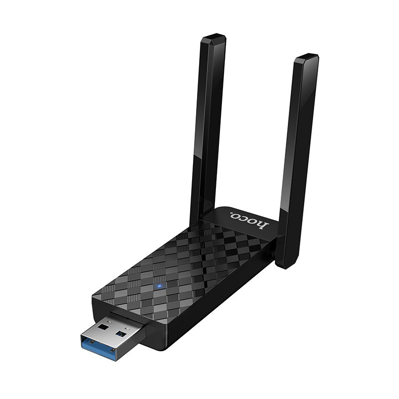 USB Wi-Fi adapteris Hoco HI34 Wi-Fi6 juodas Default Title