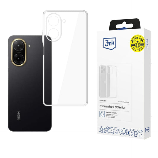 Dėklas 3mk Clear Case 1,2mm Xiaomi Redmi A5/Poco C71 (173,45x79,35x8,45) Default Title