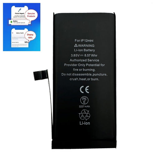 Akumuliatorius Apple iPhone 12 mini 2227mAh Diagnosable OEM Default Title