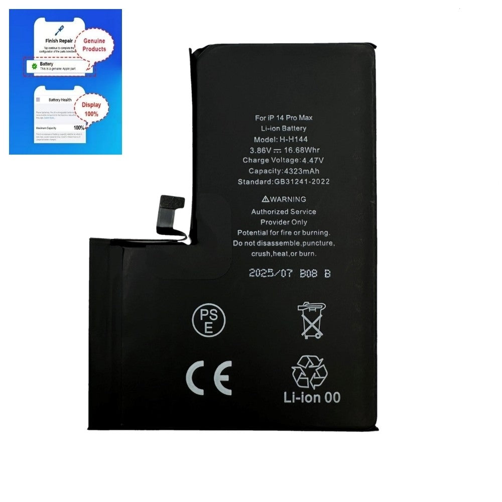 Akumuliatorius Apple iPhone 14 Pro Max 4323mAh Diagnosable OEM Default Title