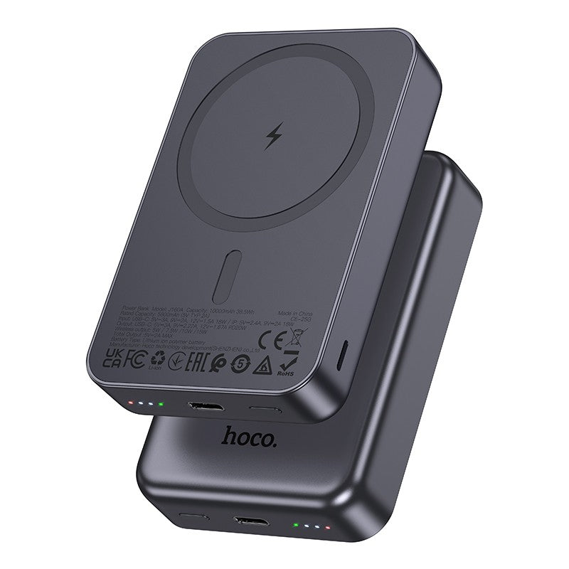 Išorinė baterija Power Bank Hoco J160A PD20W MagSafe 10000mAh juoda Default Title