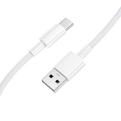 USB kabelis Borofone BX117 USB-A to USB-C 1.0m baltas Default Title