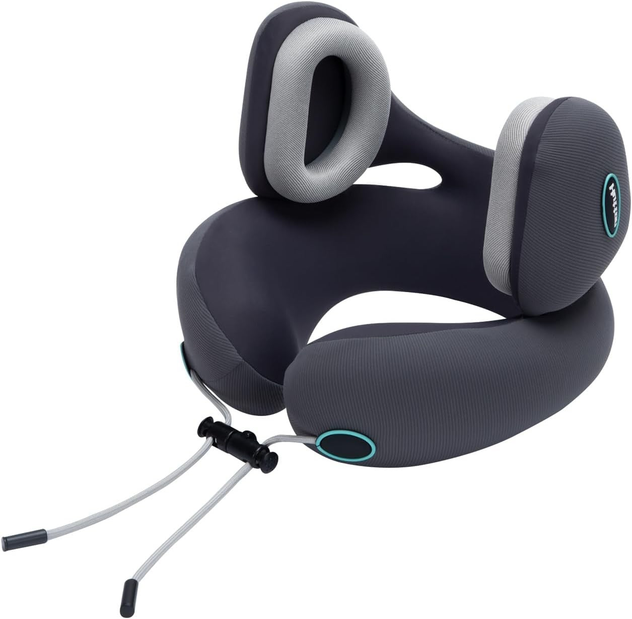 Kelioninė pagalvė su triukšmo slopinimo funkcija Reach ANC pilka Default Title