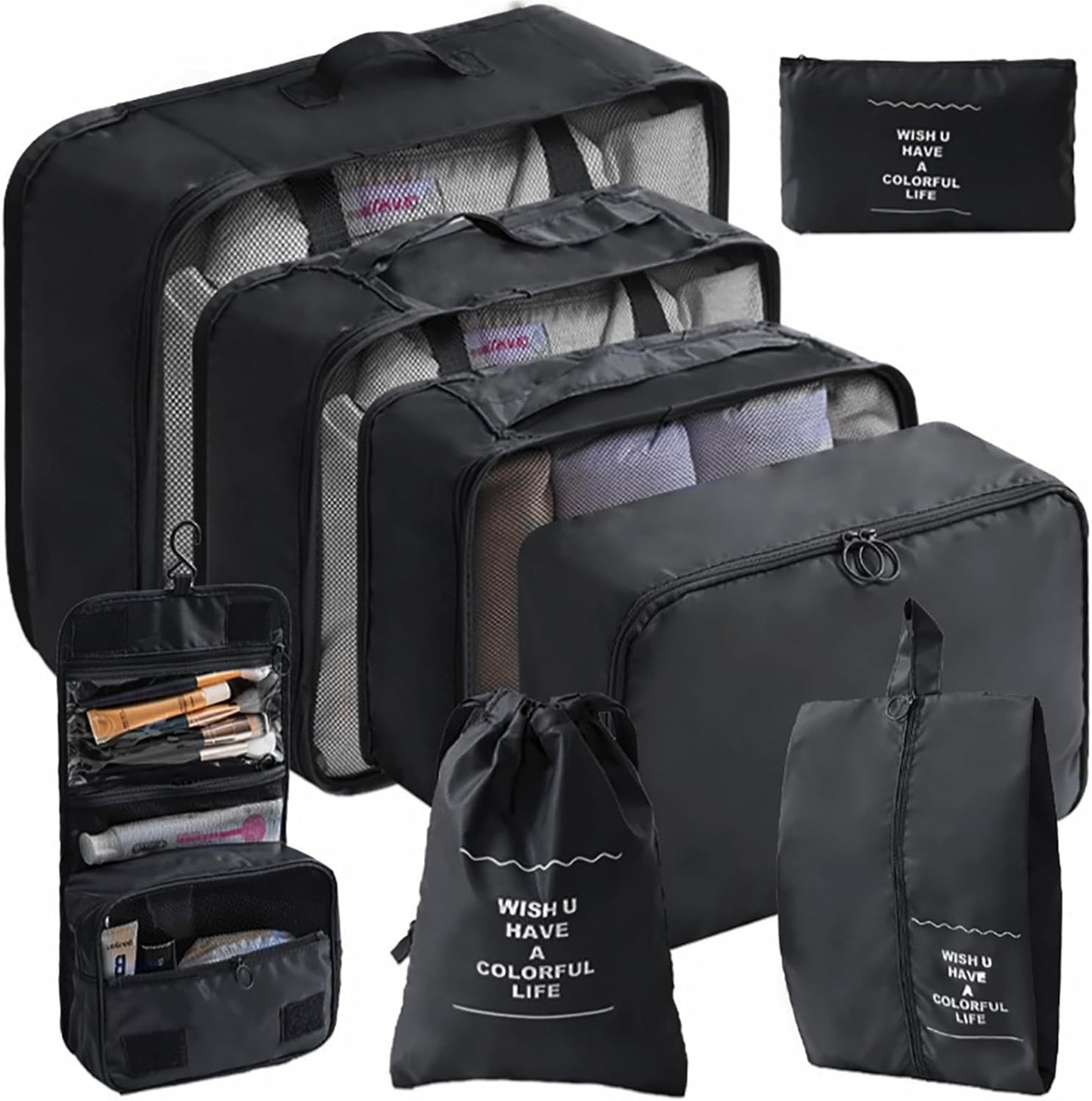 Lagamino daiktų organizatoriaus rinkinys Reach TravelSet Default Title