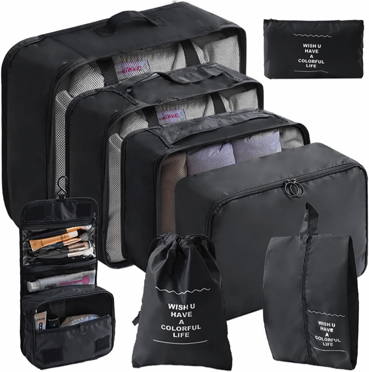 Lagamino daiktų organizatoriaus rinkinys Reach TravelSet Default Title