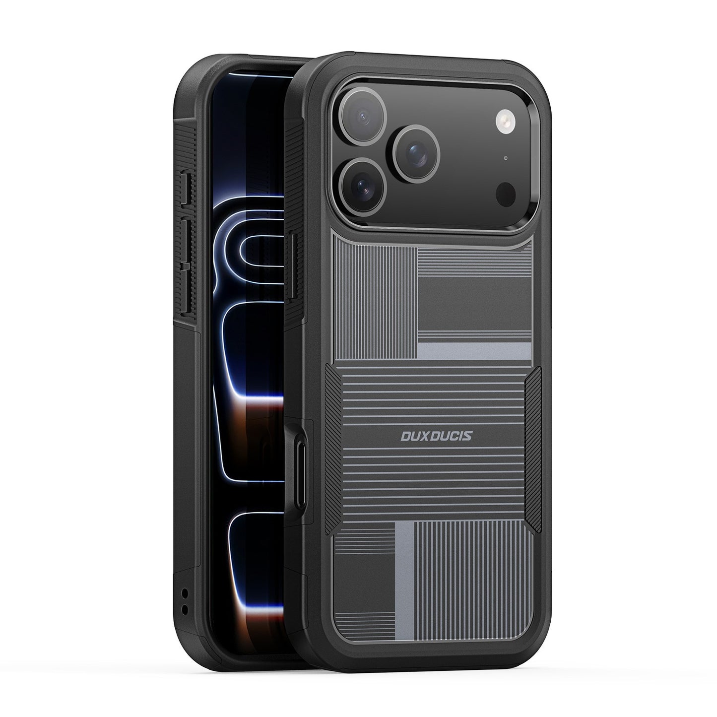 Dėklas Dux Ducis Shld Apple iPhone 17 Pro Max juodas (Umbra Pattern) Default Title