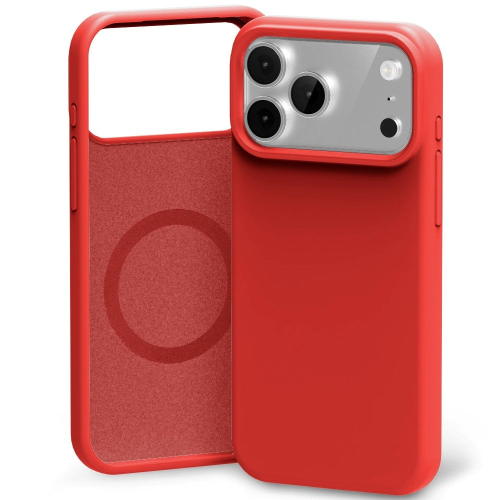 Dėklas Mercury Pure Magsafe Silicon Case Apple iPhone 17 Pro raudonas Default Title