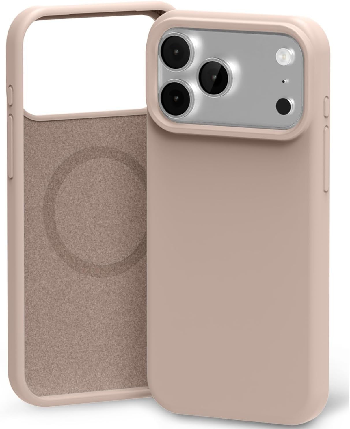 Dėklas Mercury Pure Magsafe Silicon Case Apple iPhone 17 Pro rožinio smėlio Default Title